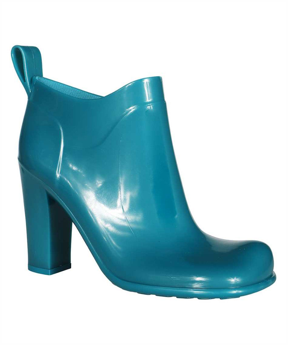 Turquoise Solid Salon 02 Boots 2