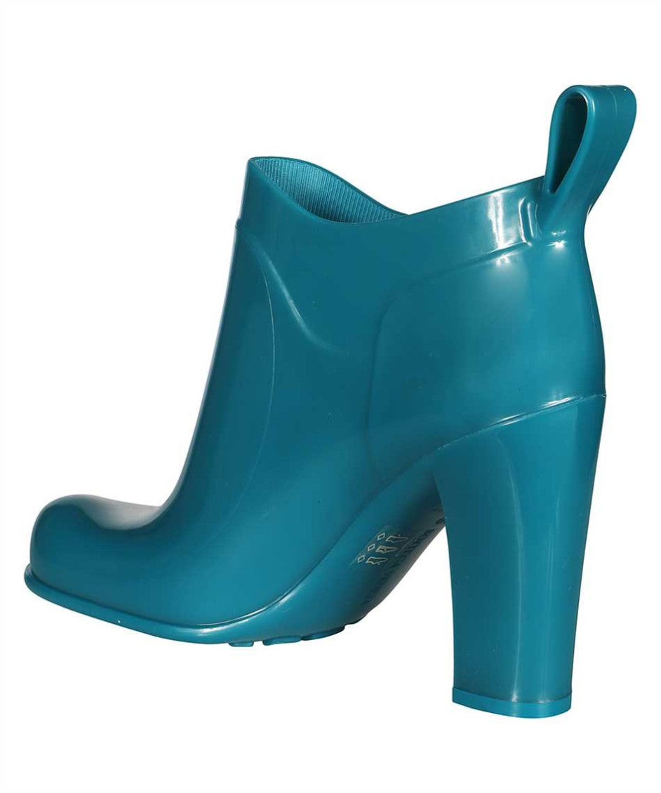 Turquoise Solid Salon 02 Boots 3
