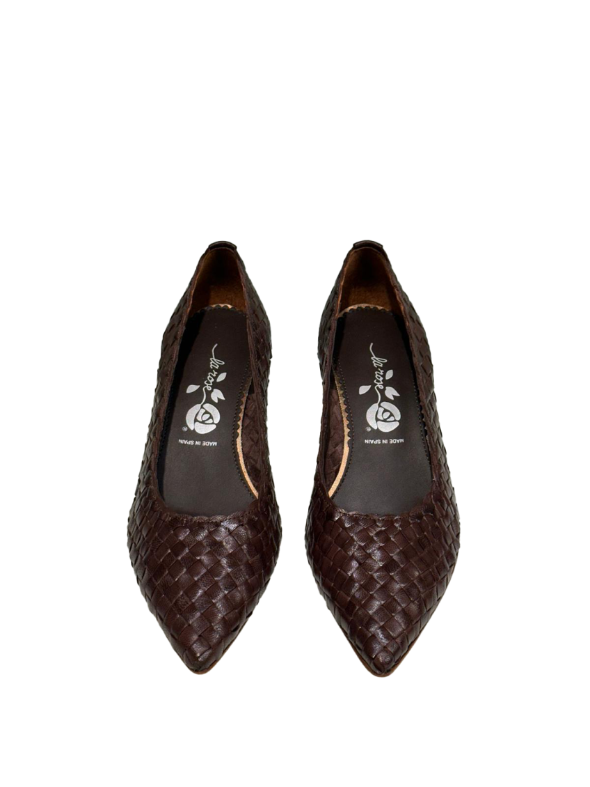 Brown Slip On Pumps 2