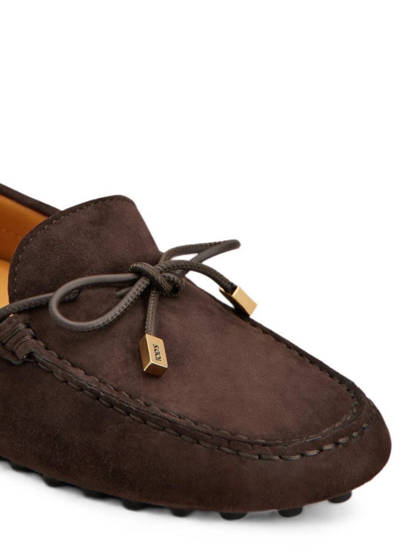 Dark Brown Round-toe Loafers 2
