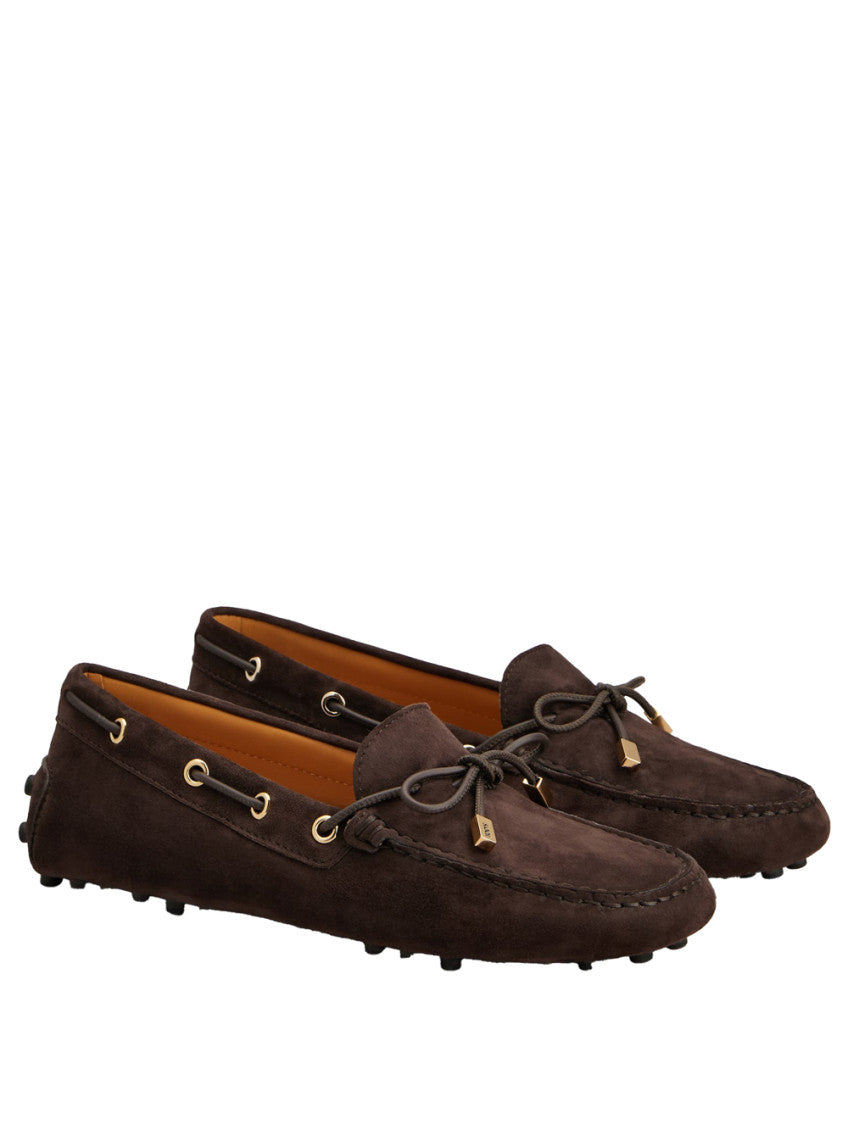 Dark Brown Round-toe Loafers 3