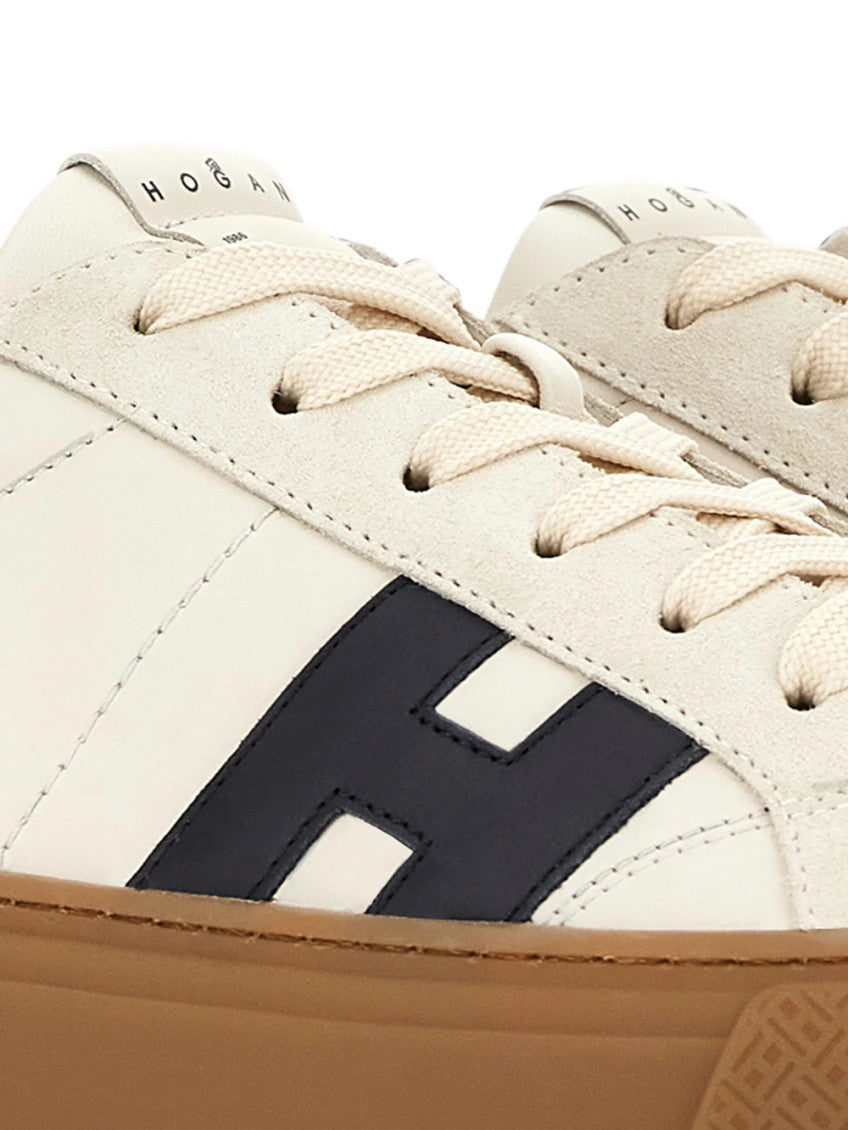 Brown Logo Sneakers 3