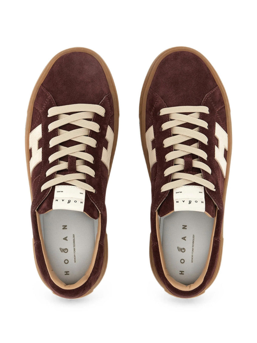 Brown Logo Sneakers 2