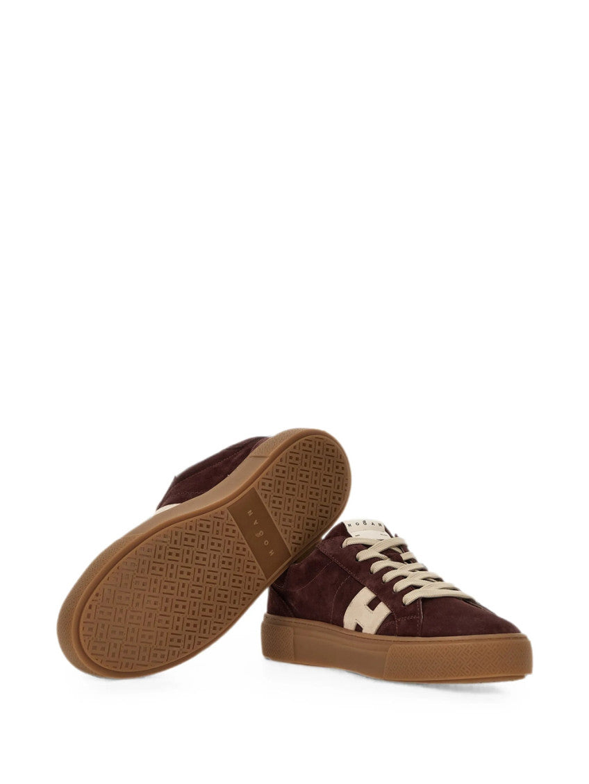 Brown Logo Sneakers 3