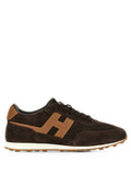 Brown Logo Sneakers 1