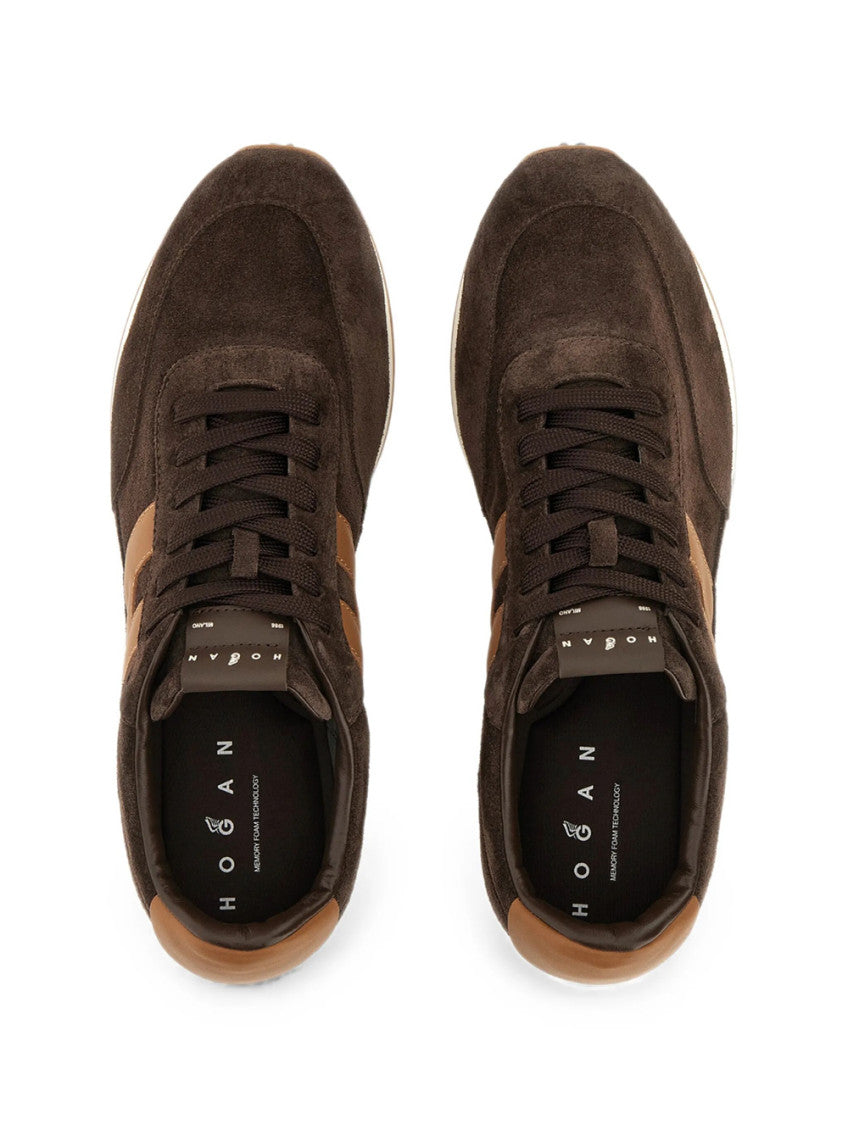 Brown Logo Sneakers 3
