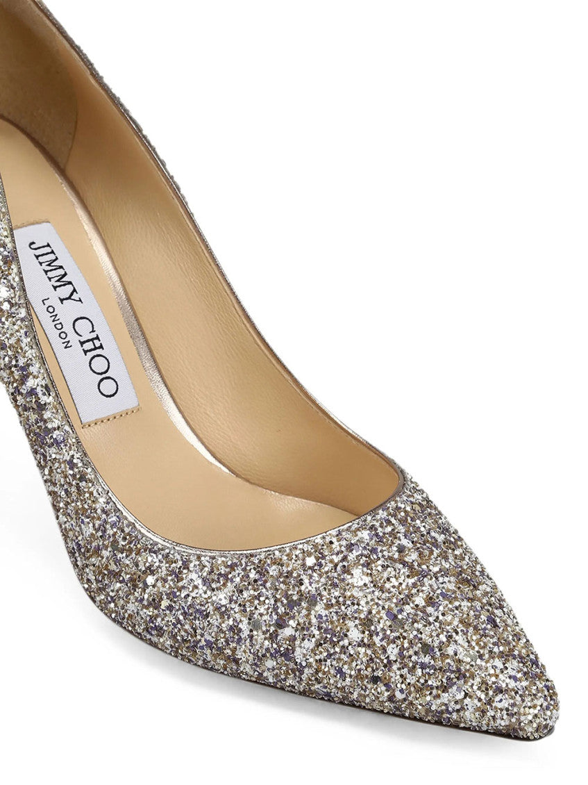 Silver Glitter Pumps 4