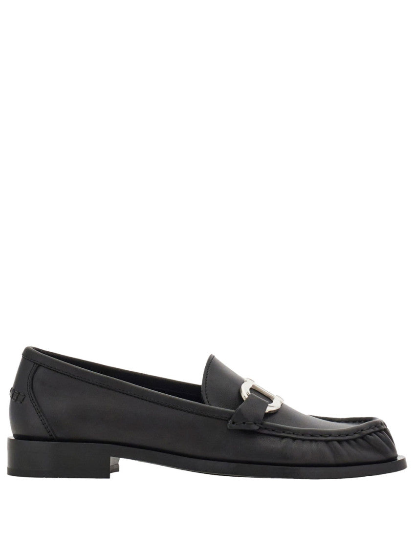 Black Leather Loafers 1