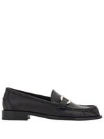 Black Leather Loafers 1