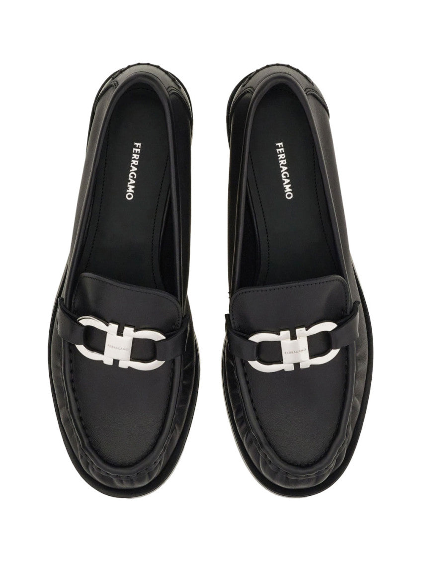 Black Leather Loafers 4