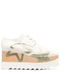 Beige Elyse Platform Sneakers 1