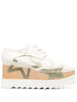 Beige Elyse Platform Sneakers 1