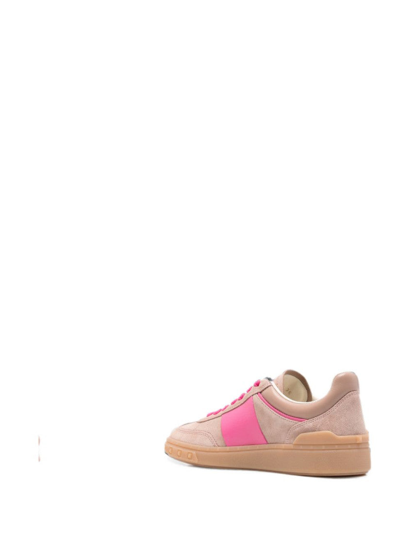 Pink Color Block Sneakers 2