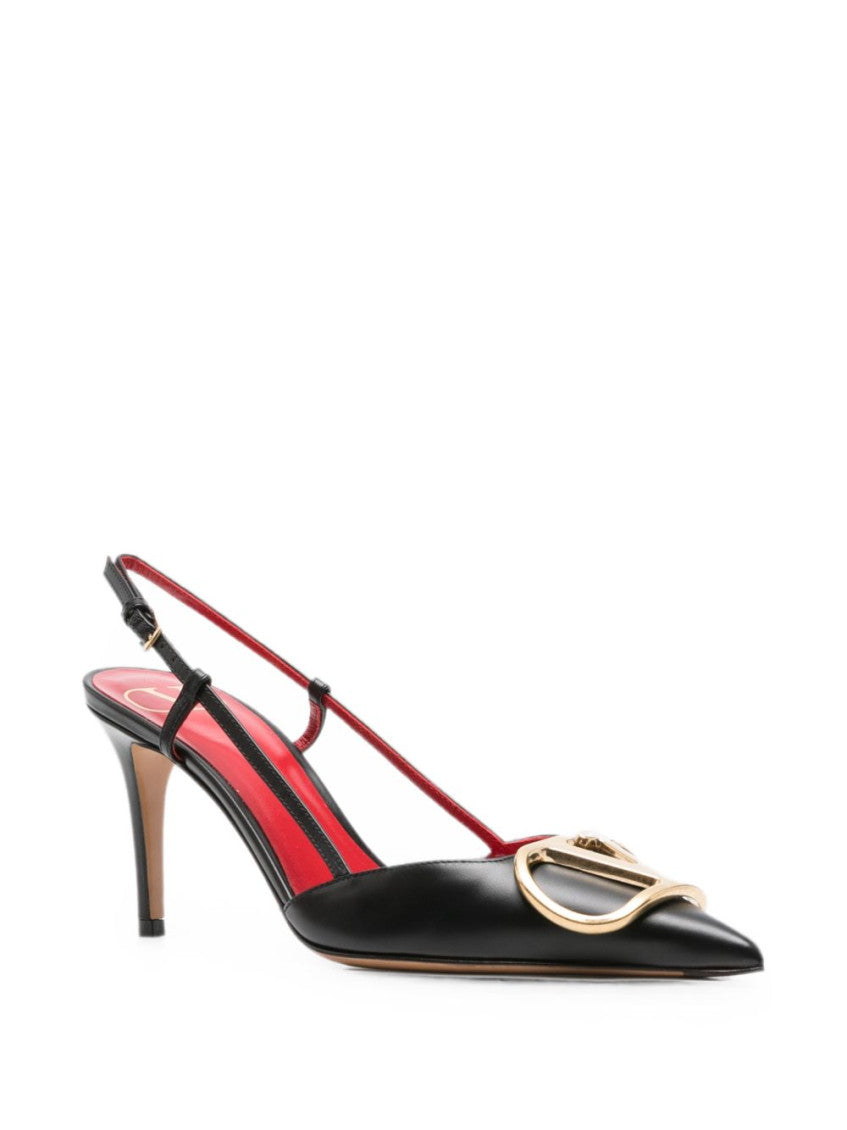Black Logo Pumps 3