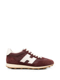 Red H727 Leather Sneakers 1