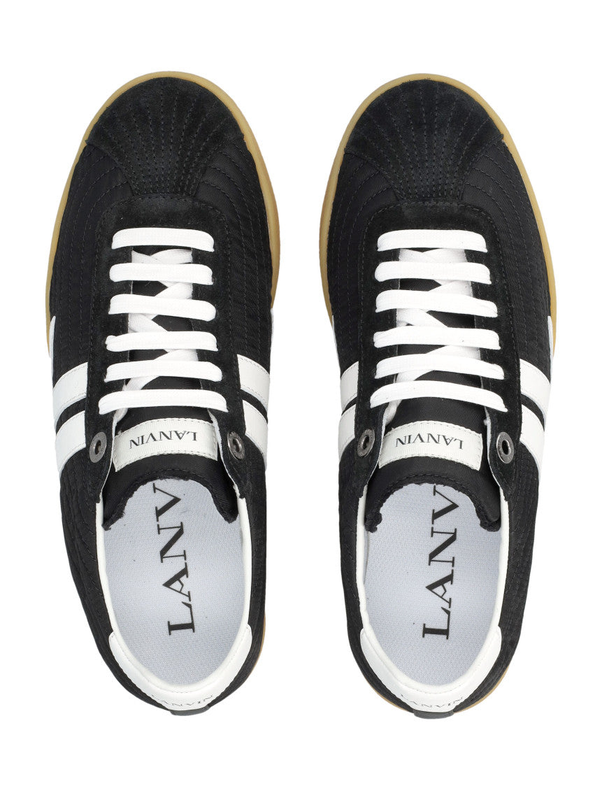 Black Quilted Sneakers 2