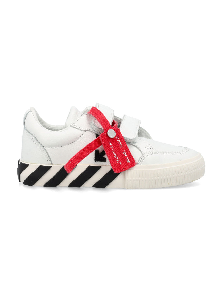 White Color Block Sneakers 1
