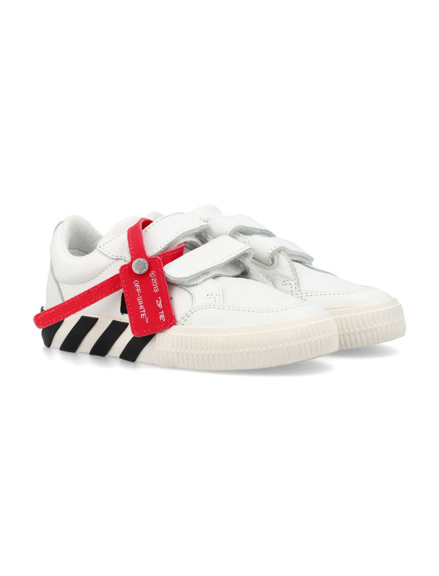 White Color Block Sneakers 2