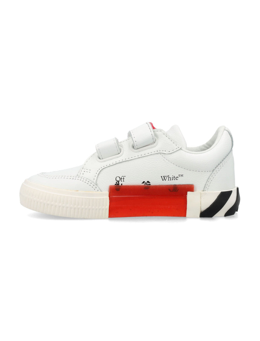 White Color Block Sneakers 3