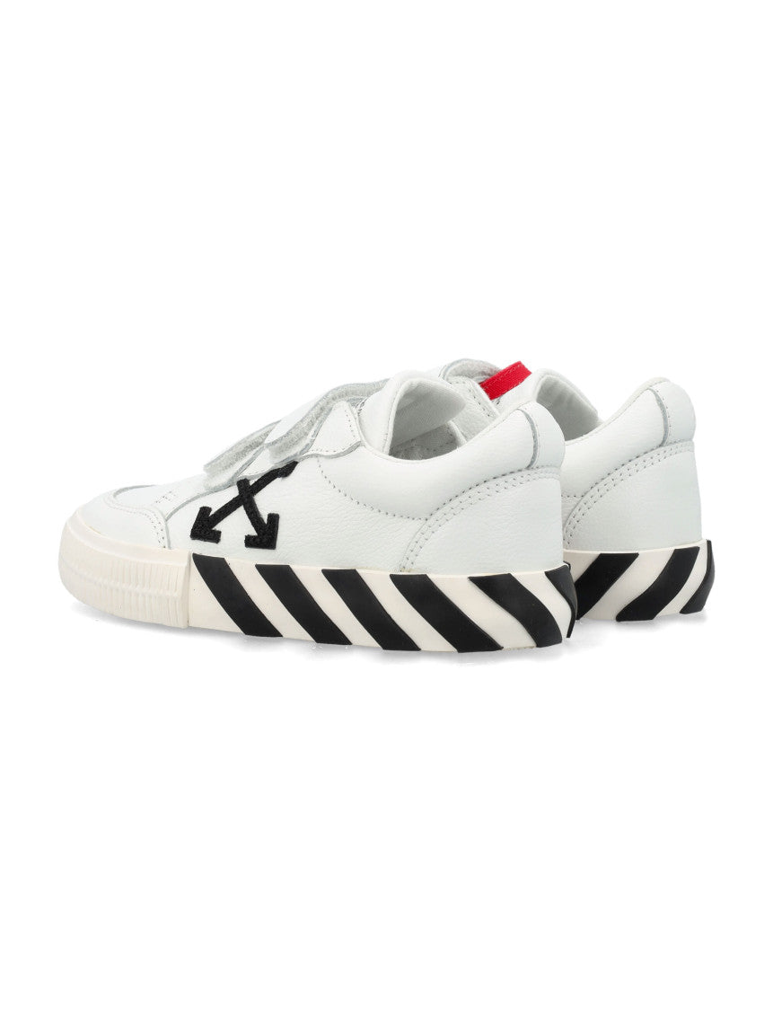 White Color Block Sneakers 4