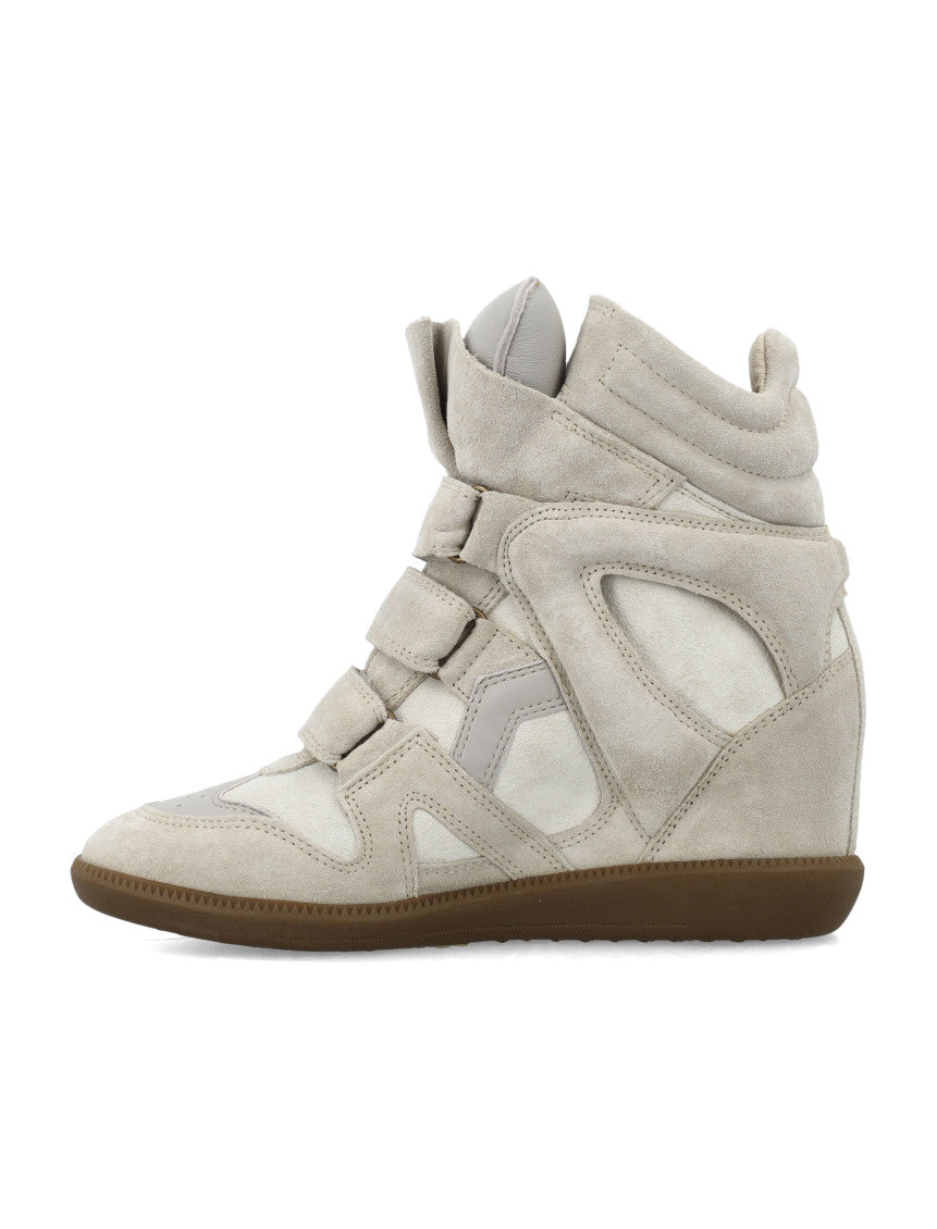 Beige Suede Bekett Sneakers 3