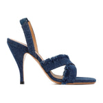 Denim Criss Cross Heels 1