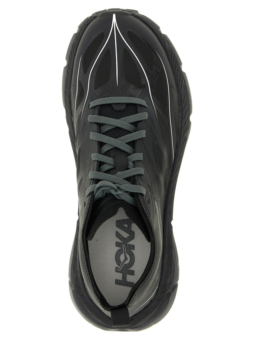 Black Lace-up Sneakers 4
