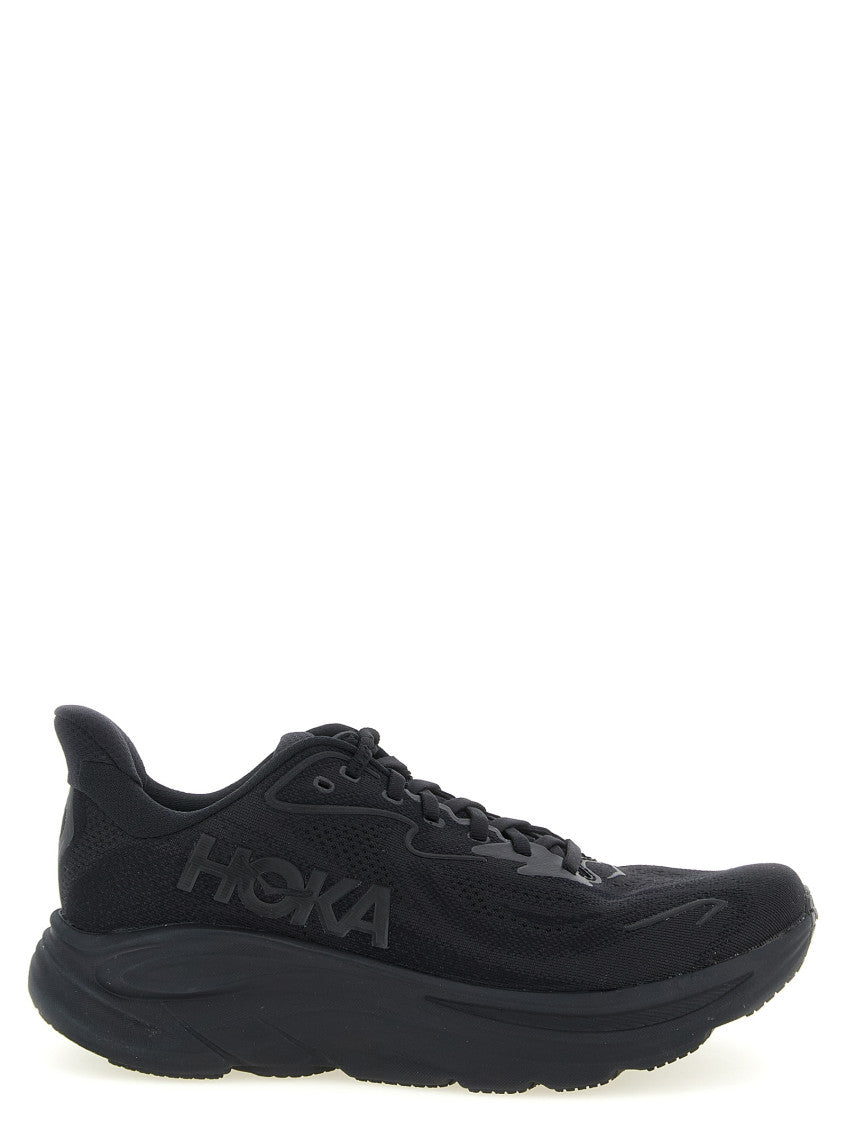 Black Clifton-10 Sneakers 1