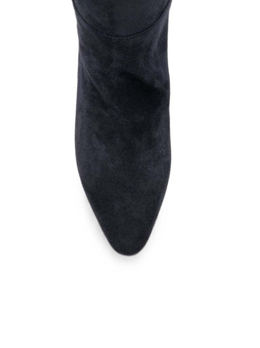 Blue Suede High Boots 3