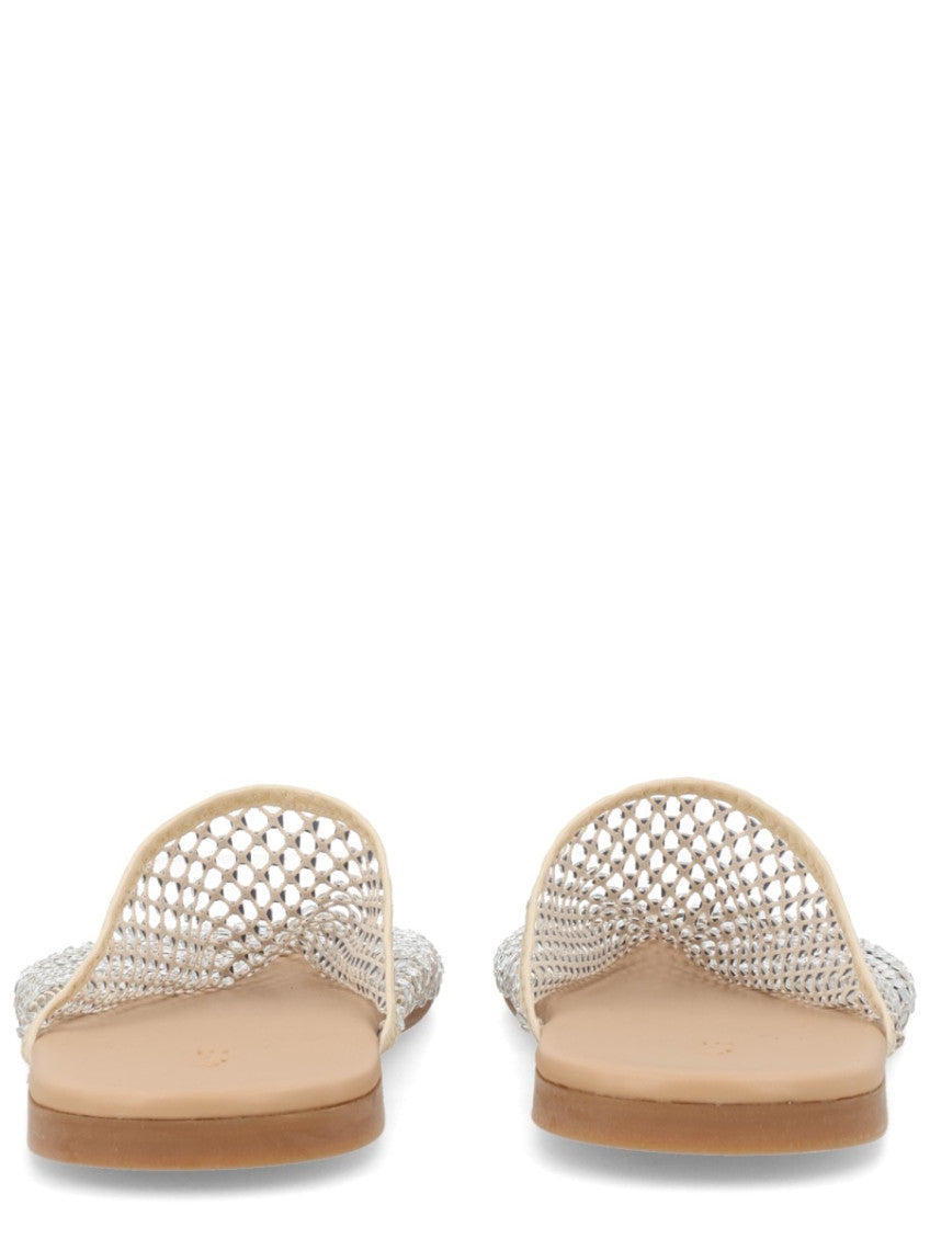 Silver Embellished Mules 4