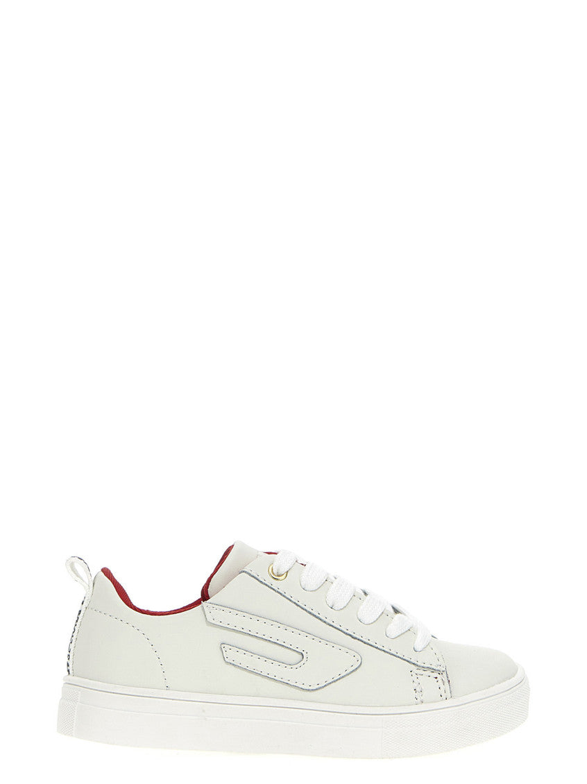 White Leather Sneakers 1