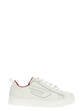 White Leather Sneakers 1