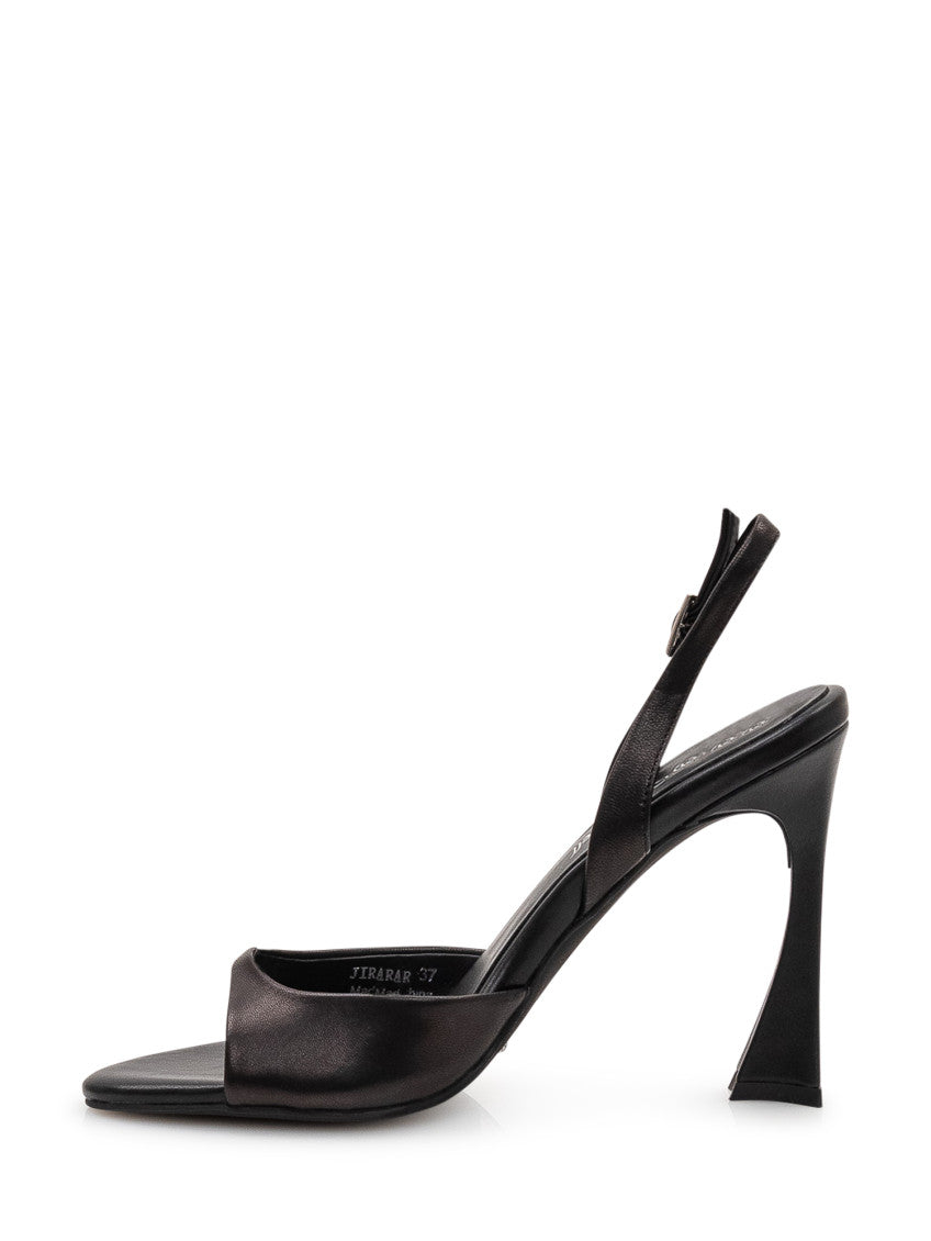 Black Slingback Heels 4