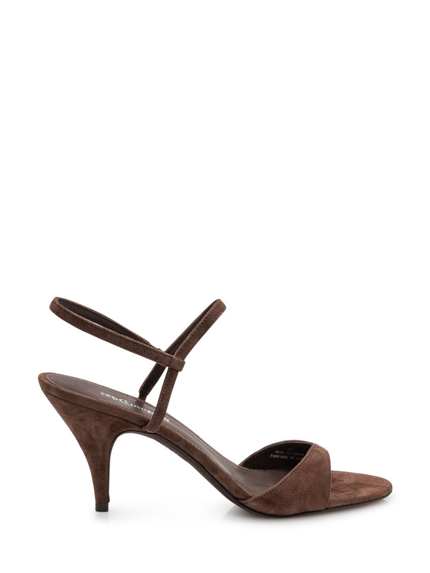 Brown Slingback Heels 1