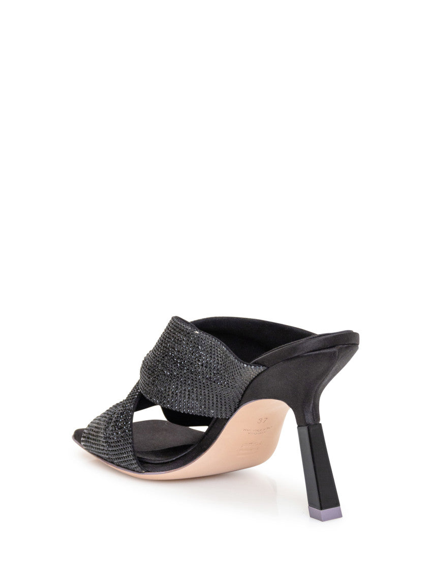 Black Embellished Heels 3