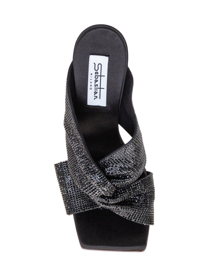 Black Embellished Heels 4