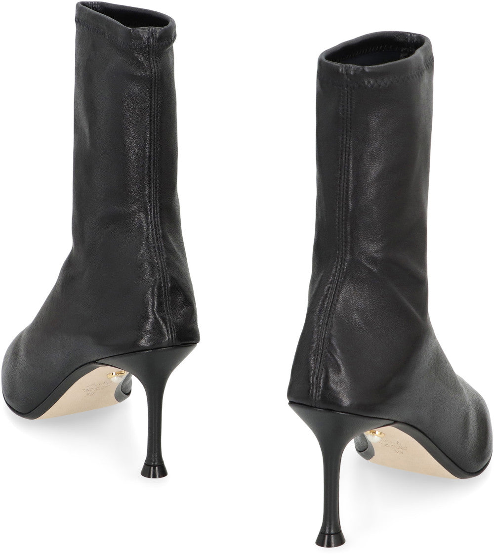 Black Leather Ankle Boots 3
