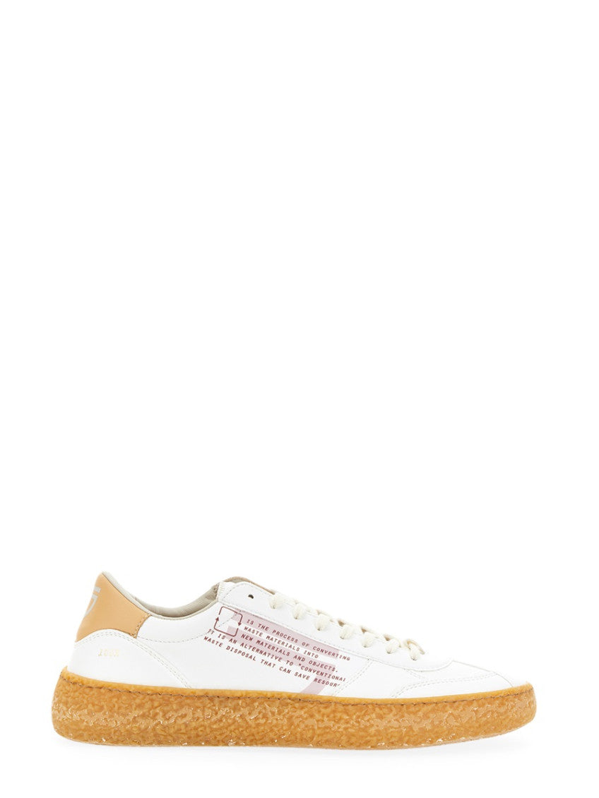 White Logo Sneakers 1
