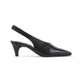 Black Leather Pumps 1