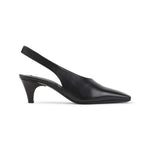 Black Leather Pumps 1