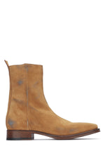 Brown DistressedBoots 1