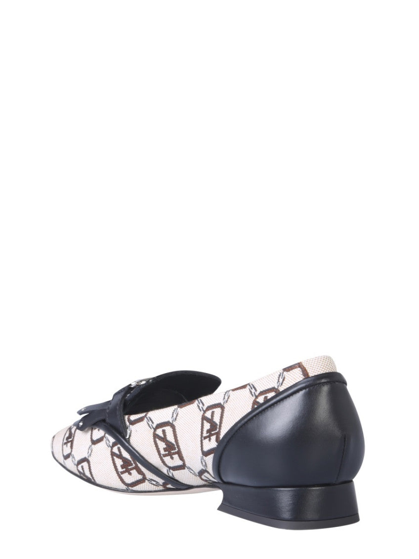 Multicolor Logo Loafers 3