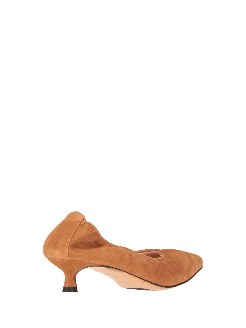Brown Suede Pumps 5