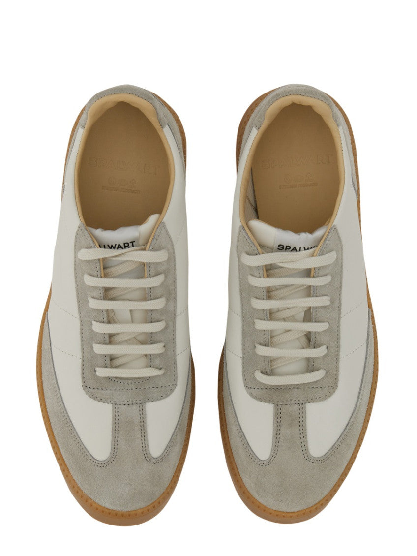 White Smash Low Sneakers 2