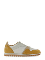 Yellow Color-Block Low Sneakers 1