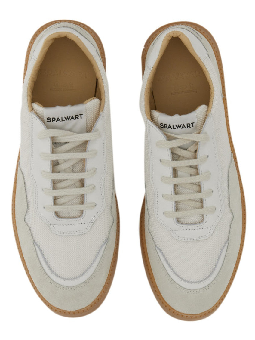 White Smash Low Sneakers 2