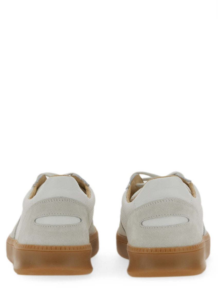 White Smash Low Sneakers 3