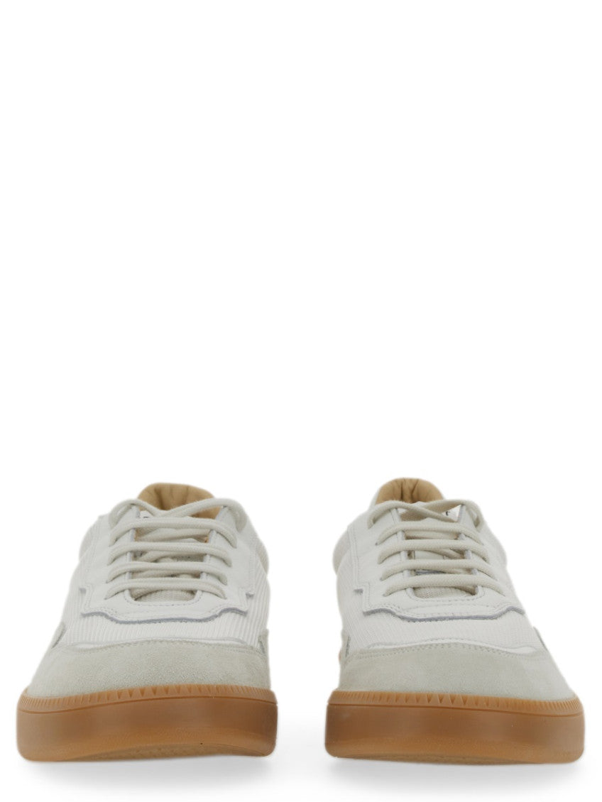 White Smash Low Sneakers 4