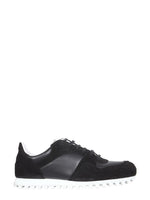 Black Lace Up Sneakers 1