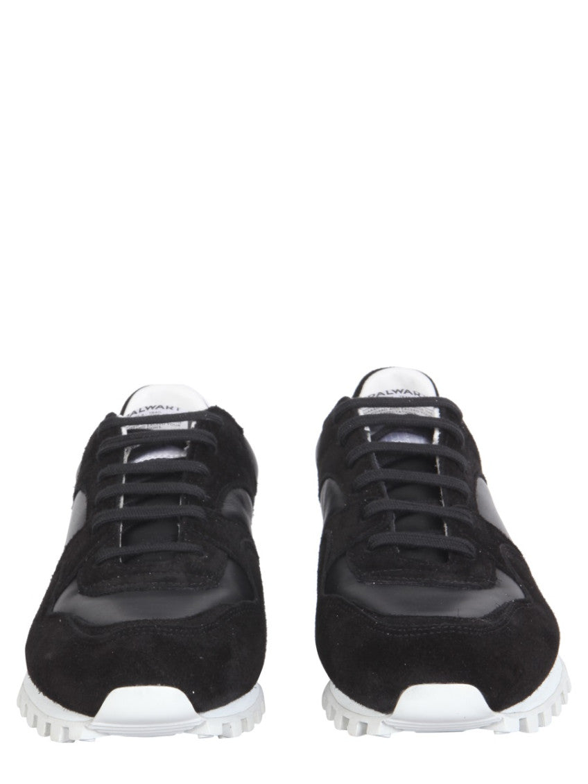Black Lace Up Sneakers 2